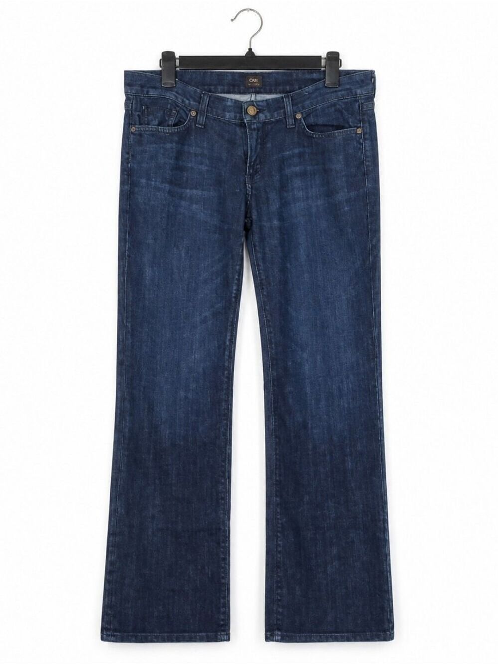 Citizens Of Humanity Dita Dark Blue Women Petite Bootcut Jeans Size 32 Petite